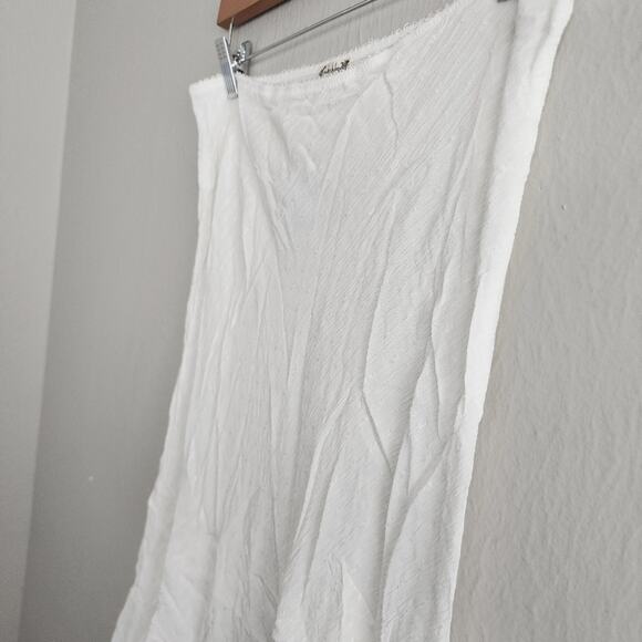 NEW Free People Intimately Sweet On You Bias Half Slip Maxi Skirt Clean Ivory - Picture 11 of 15